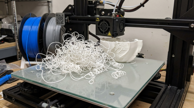 How to Fix Spaghetti 3D Print Failures