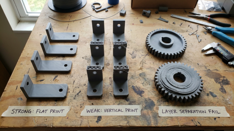 Best Print Orientation for Strength: How Layer Direction Affects 3D Print Durability