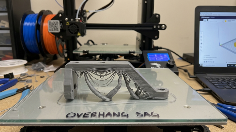 How to Fix Sagging and Drooping Overhangs on Your 3D Printer