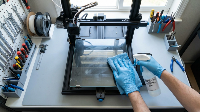 Best 3D Printer Bed Cleaning Methods: IPA vs Acetone vs Soap Compared