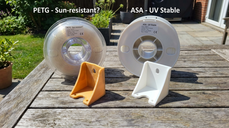 PETG vs ASA for Outdoor 3D Printing: Which Filament Wins?