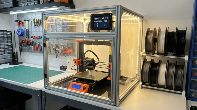3D Printer Enclosure Temperature and Humidity Control: The Complete Guide