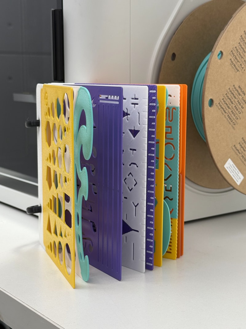 Filament extrusion closeup