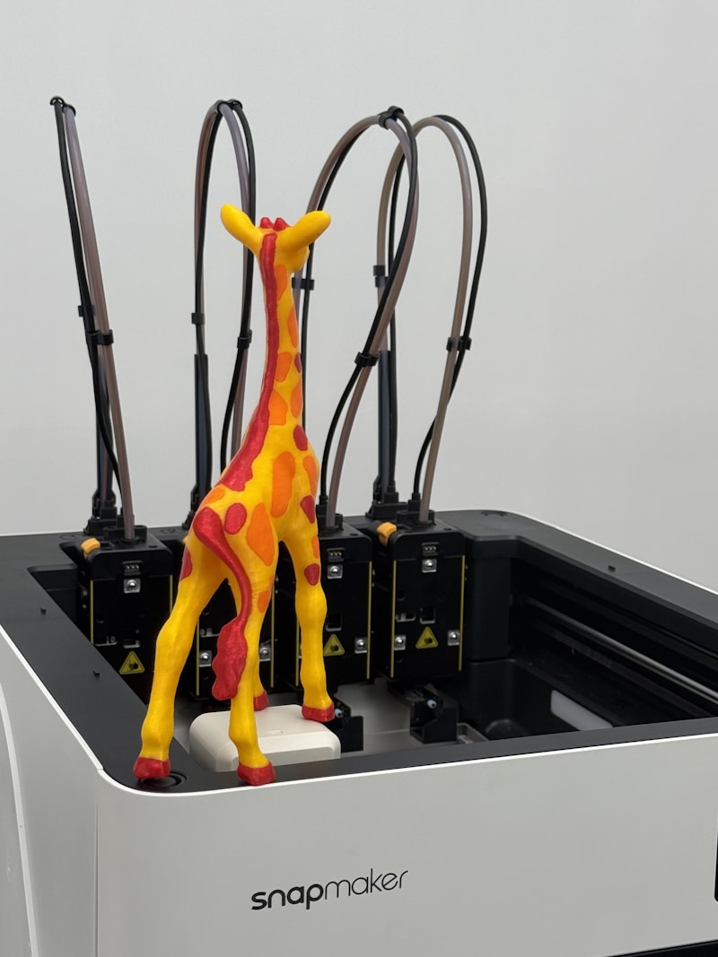 3D printer with network connectivity in workshop