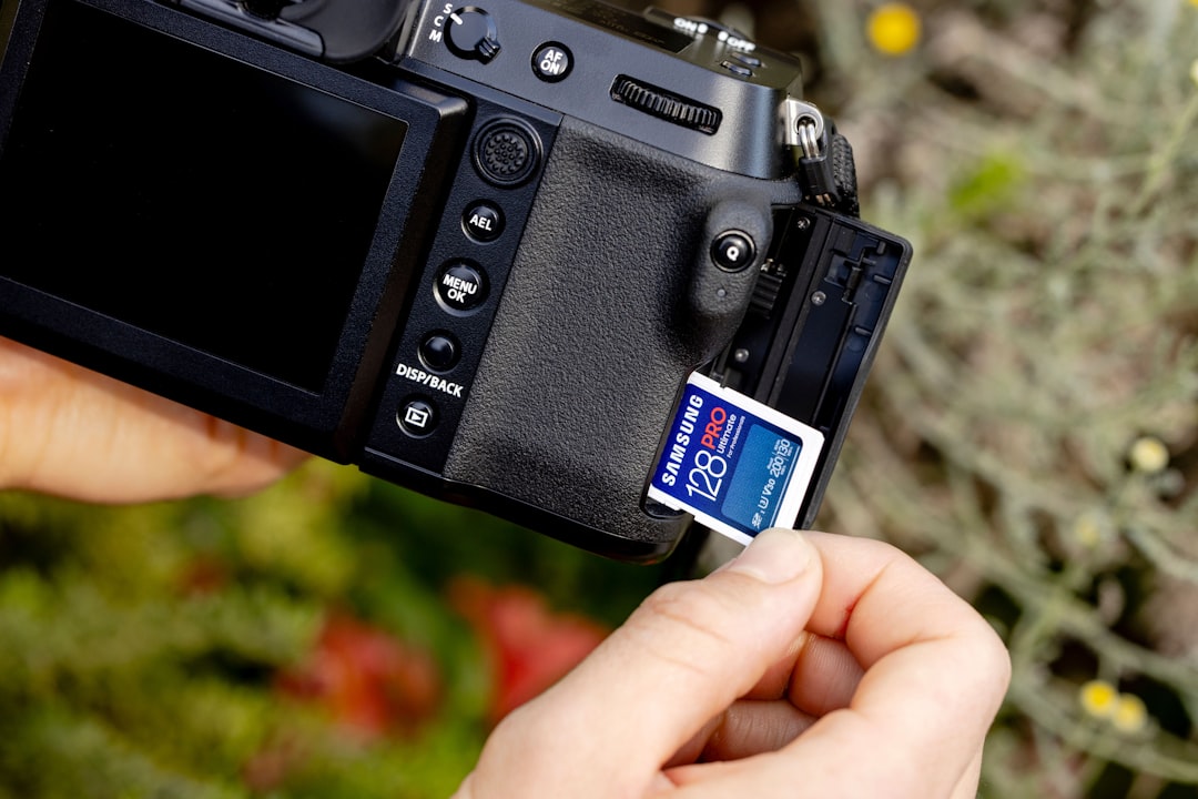 Different types of memory cards and SD cards