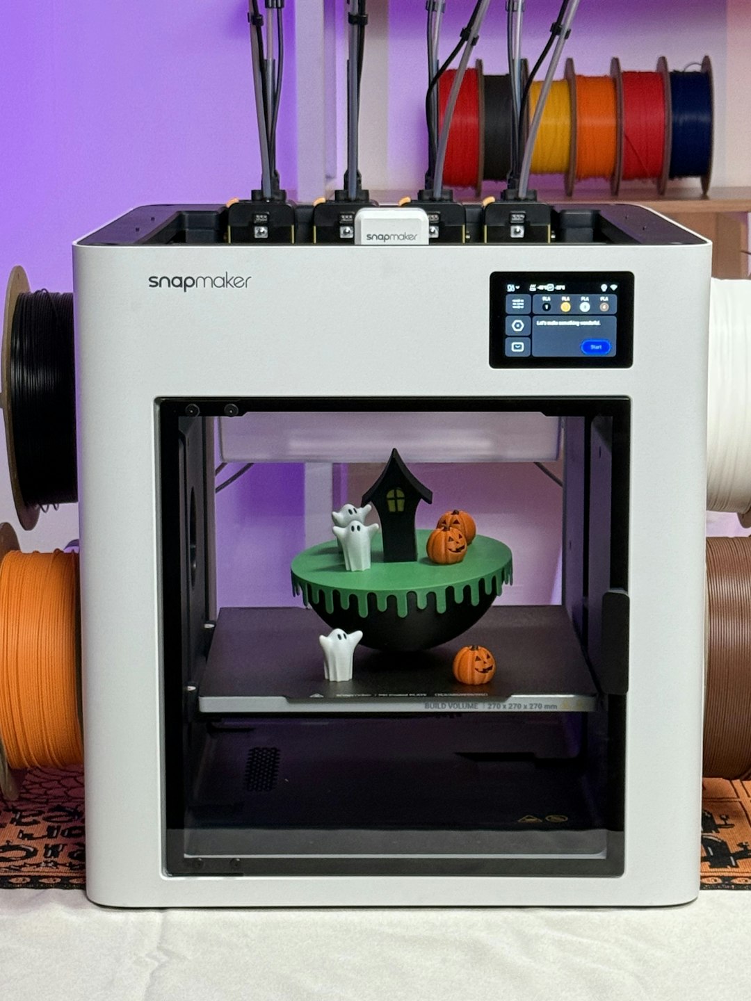 3D printer filament spools collection