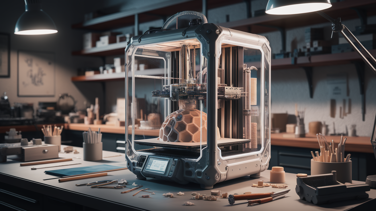 3d printer for props - hardware detail