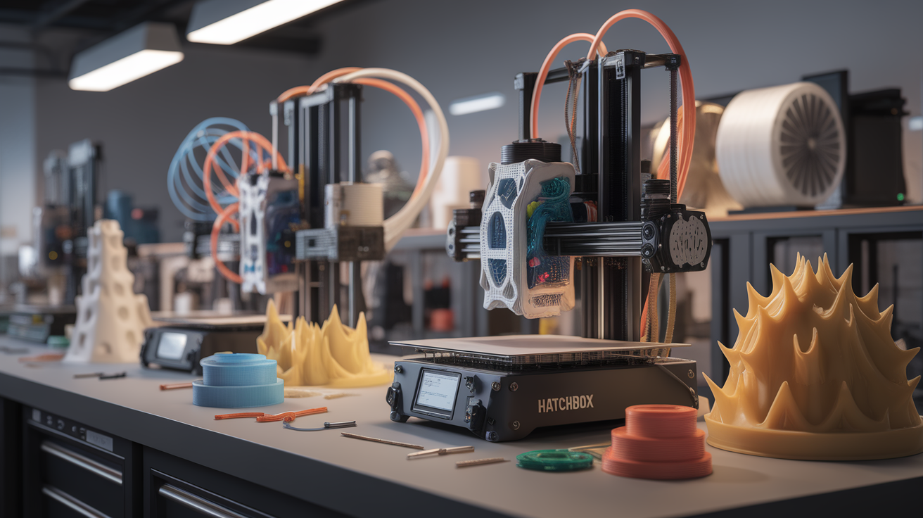 hatchbox filament review - hardware detail