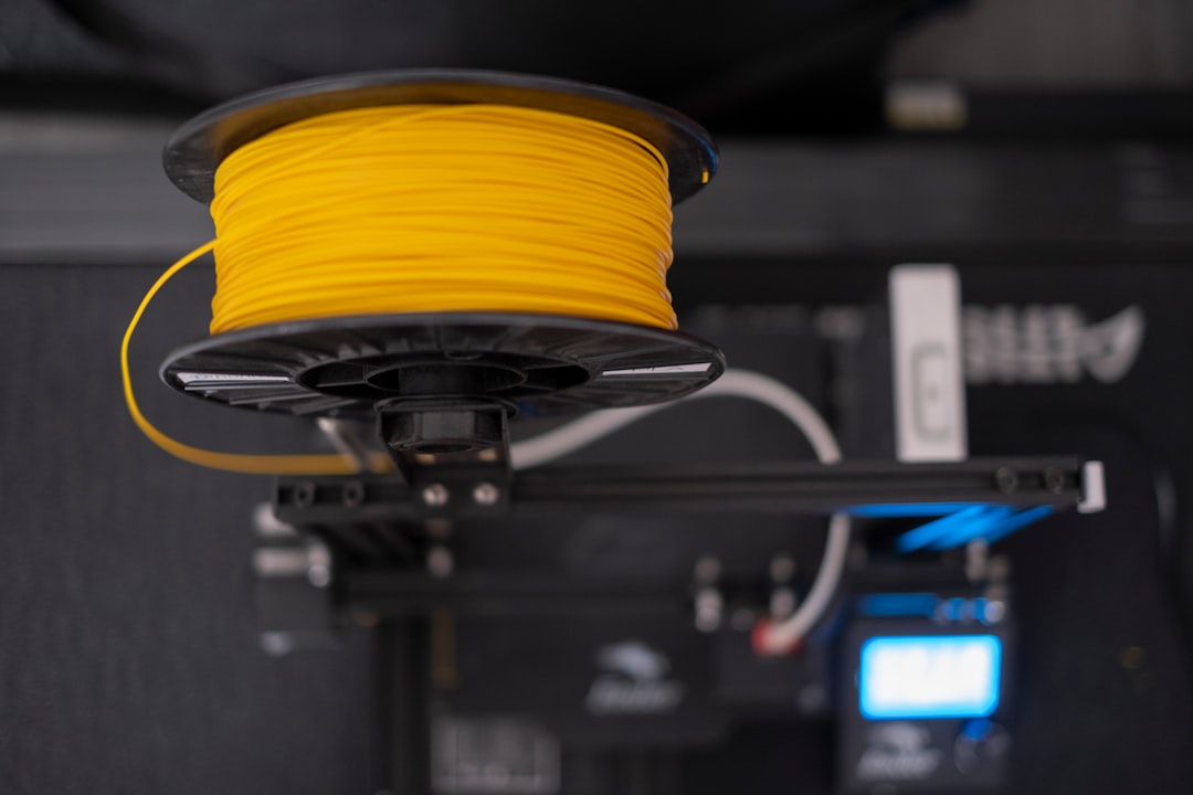 wet filament symptoms - filament spool closeup