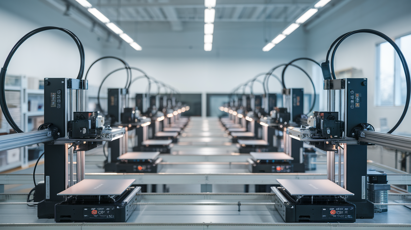 3d printer flow factory - hardware detail