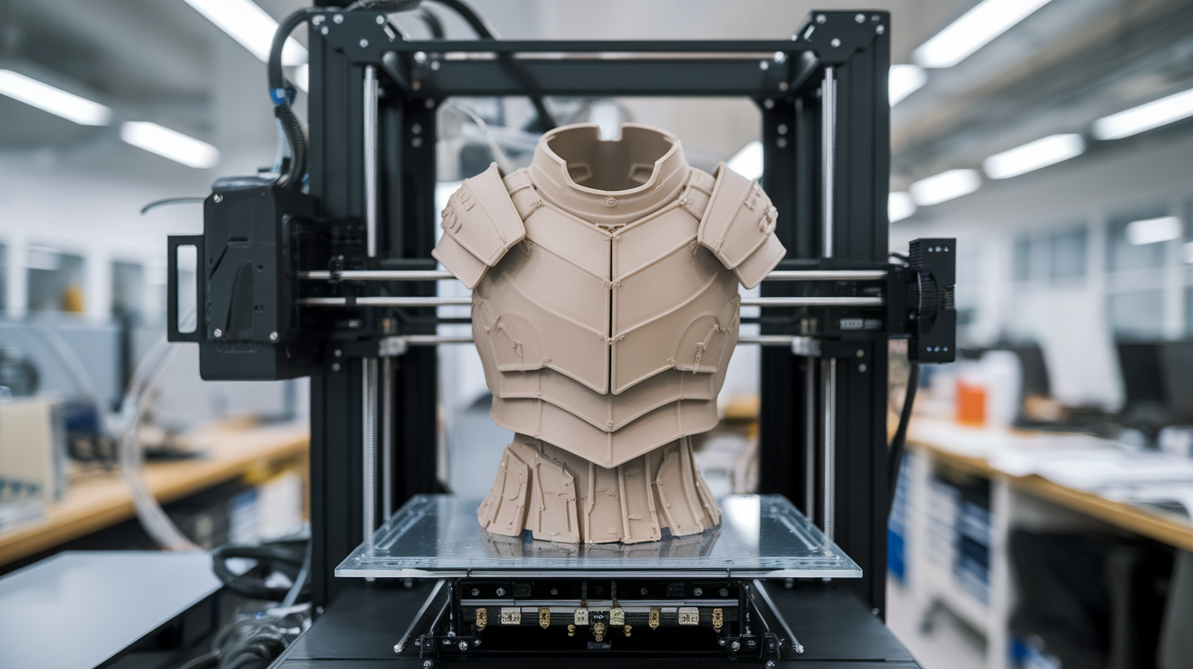 3d printer for cosplay armor - hardware detail