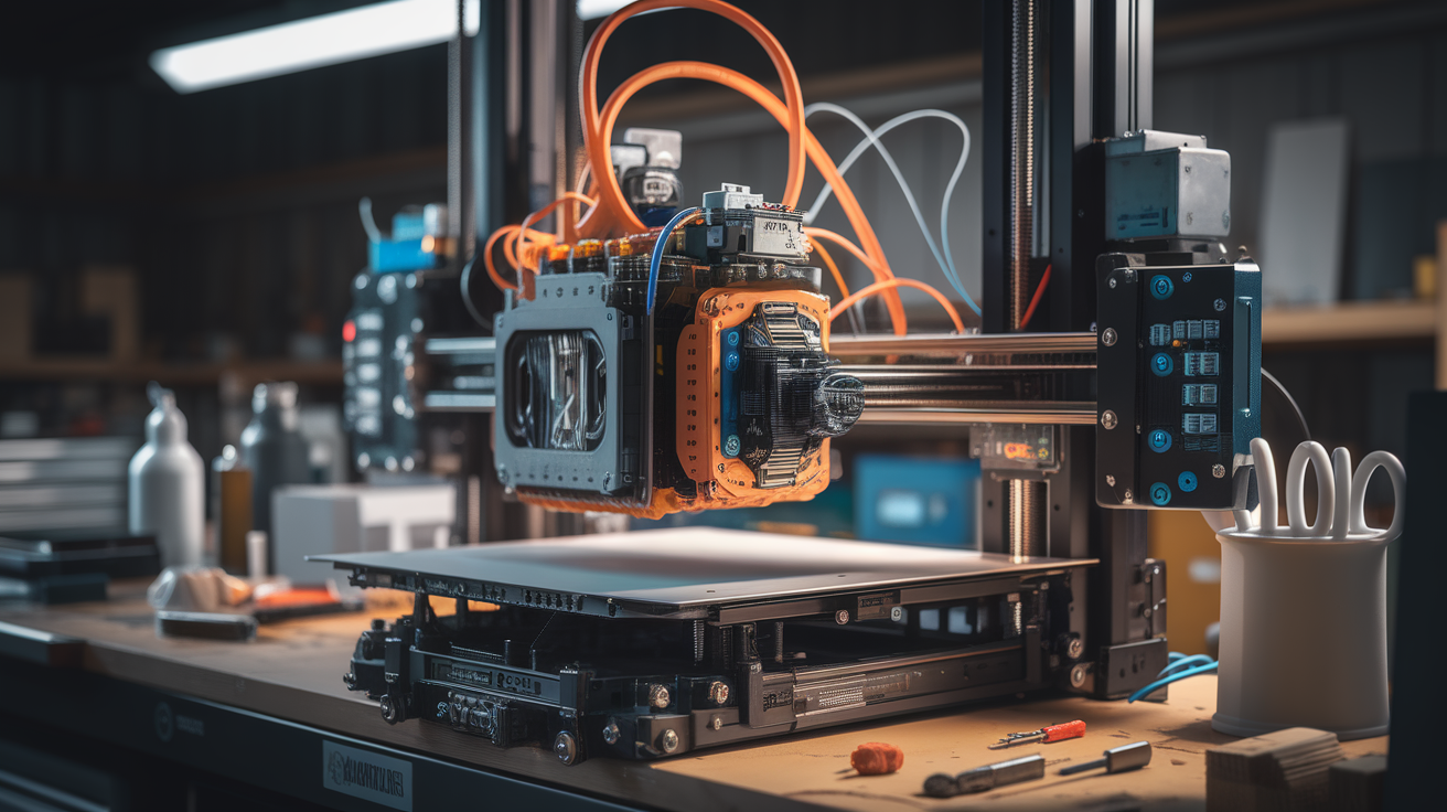 bambu lab a1 kinematics bed slinger or corexy - hardware detail