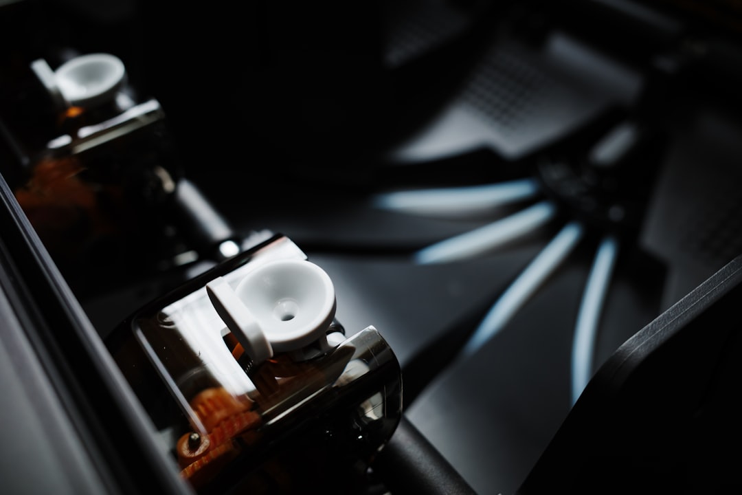 bambu lab a1 kinematics bed slinger or corexy - filament spool closeup