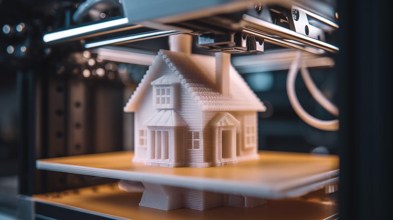 highest quality pla filament - finished print closeup