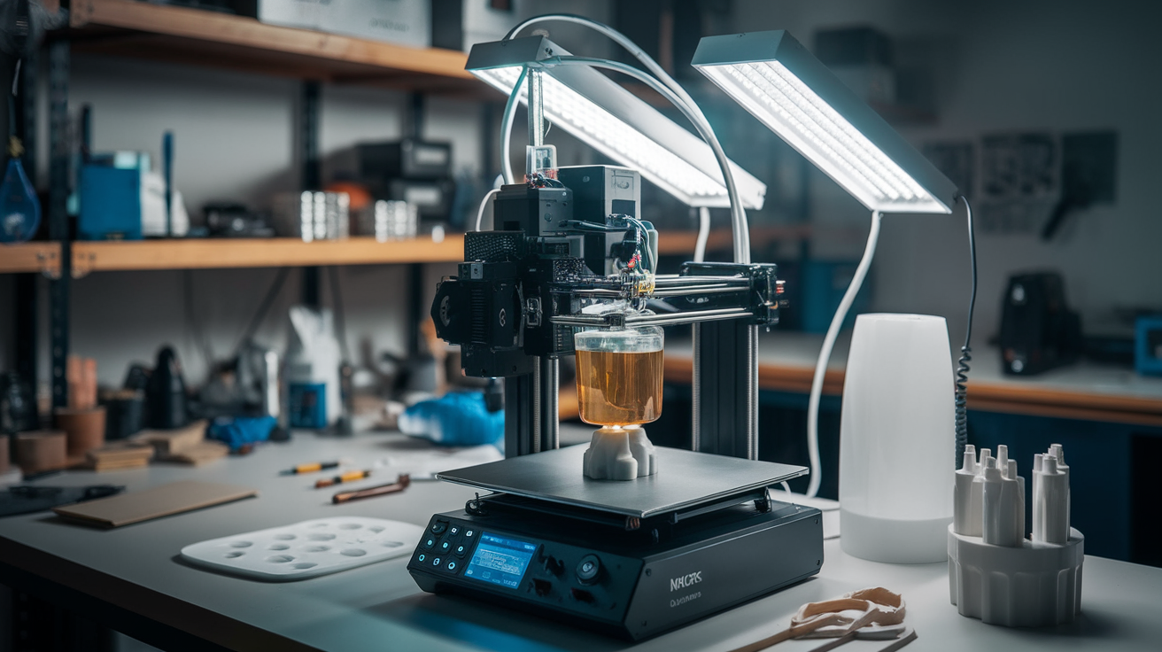 how long to cure resin prints - hardware detail