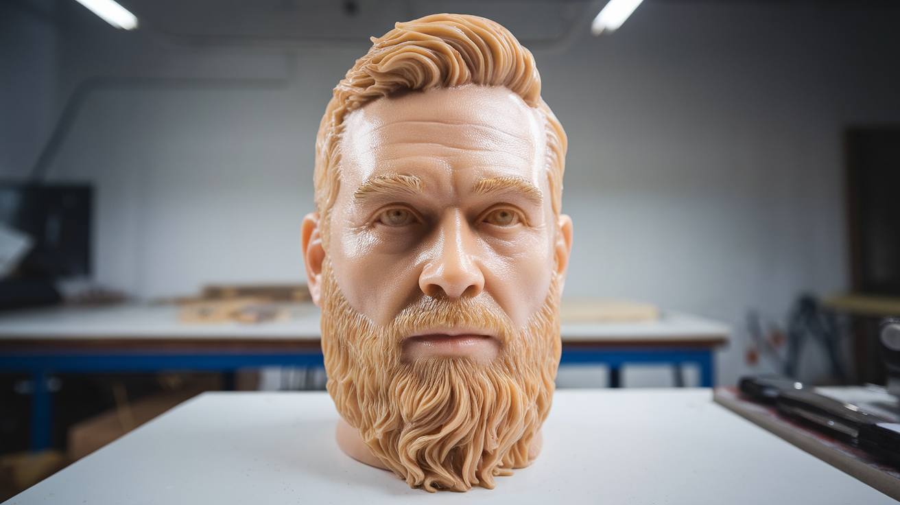 how long to cure resin prints - finished print closeup