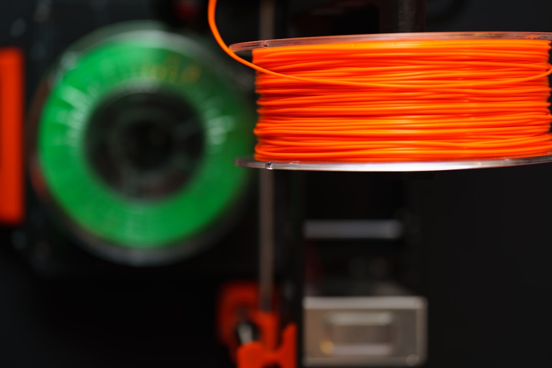 how to identify counterfeit pla brands - filament spool closeup