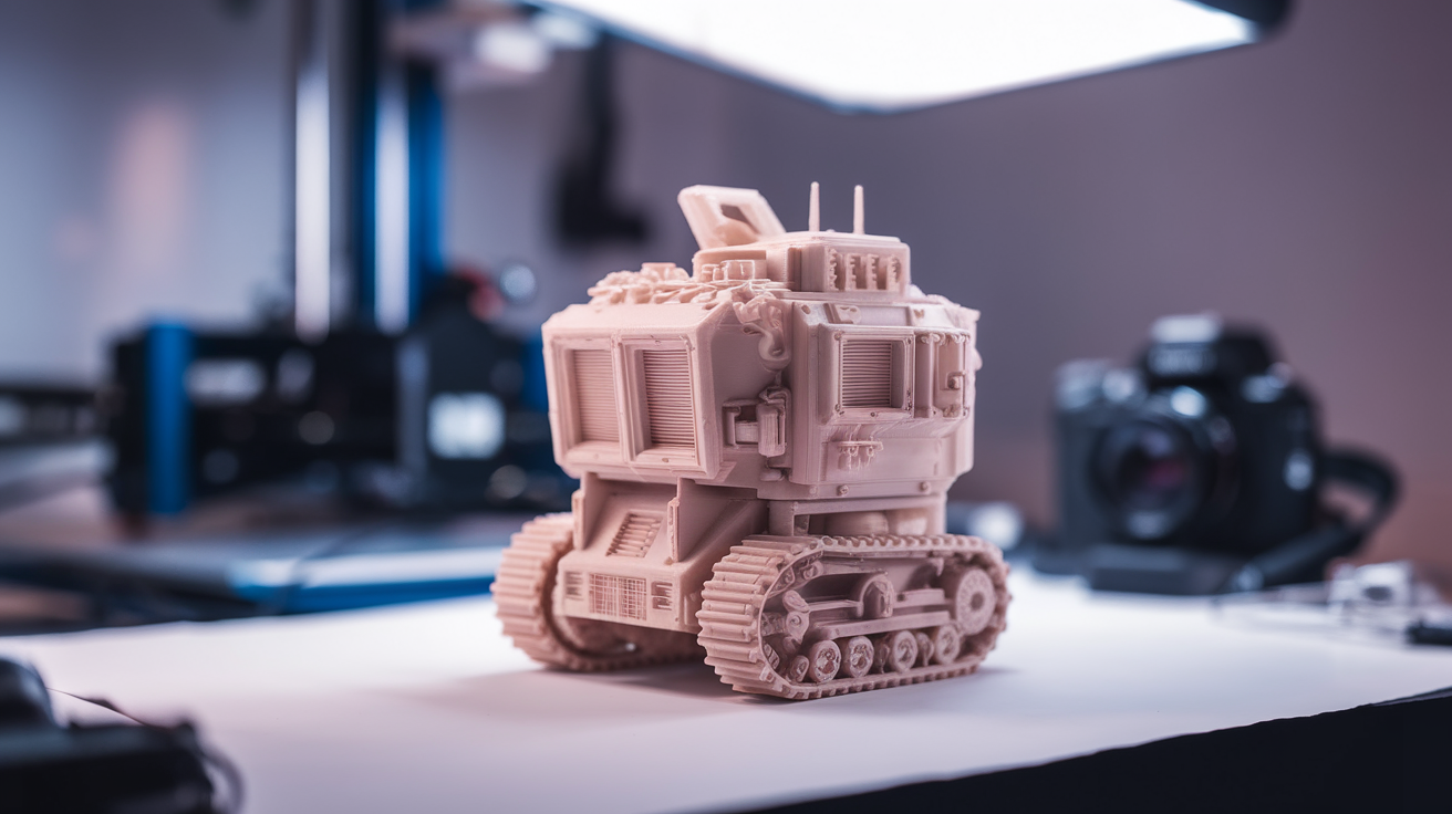 octoprint camera setup - finished print closeup