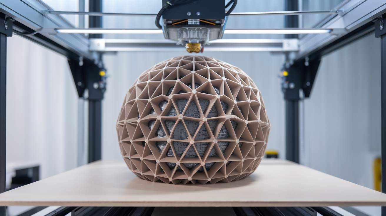 tpu volumetric flow rate - finished print closeup