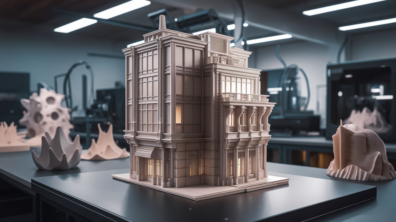 wet filament - finished print closeup