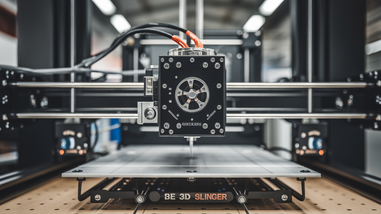 what is a bed slinger 3d printer - hardware detail