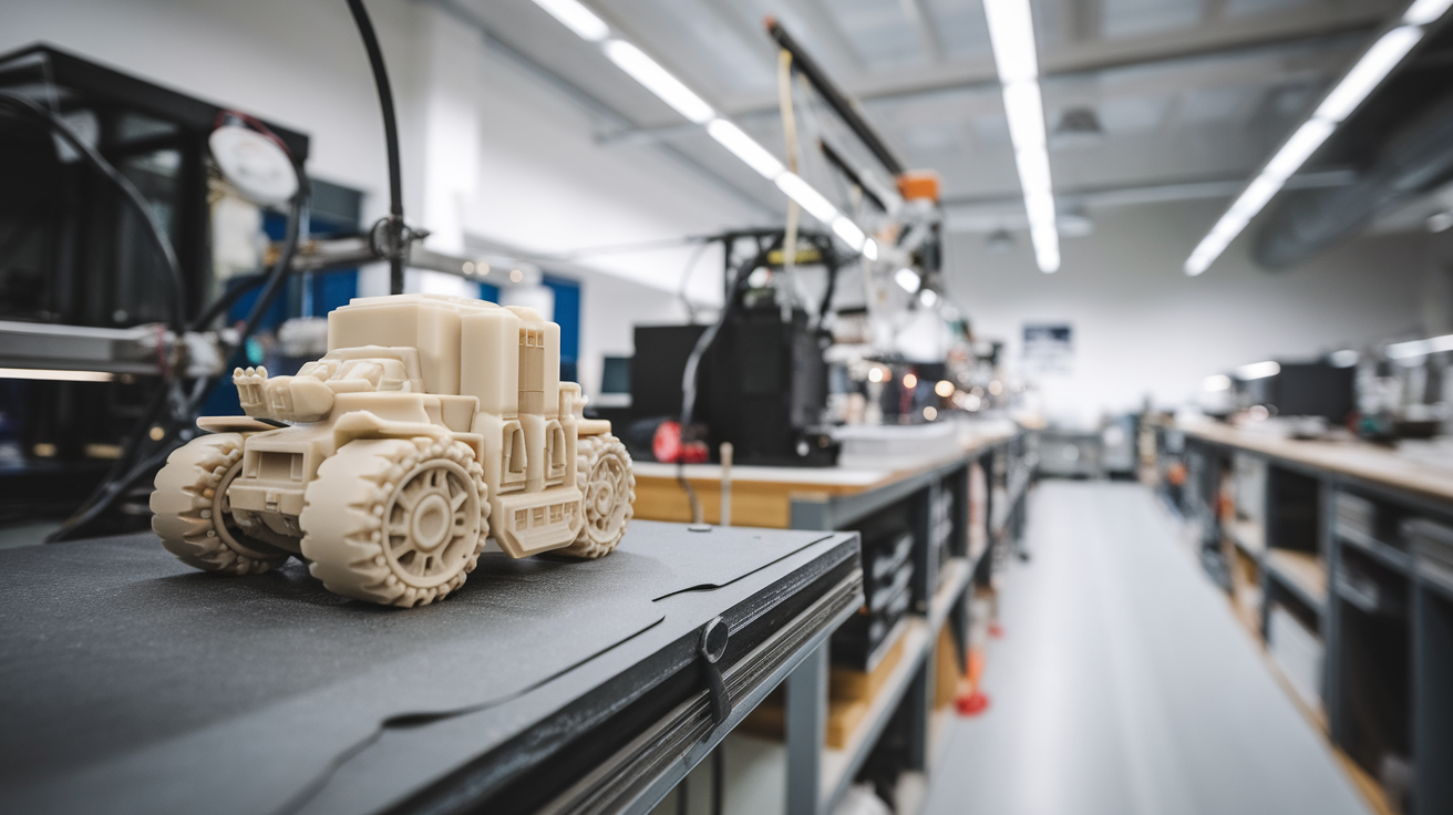 what is the ease of use of the control interface for 3d printers? - finished print closeup