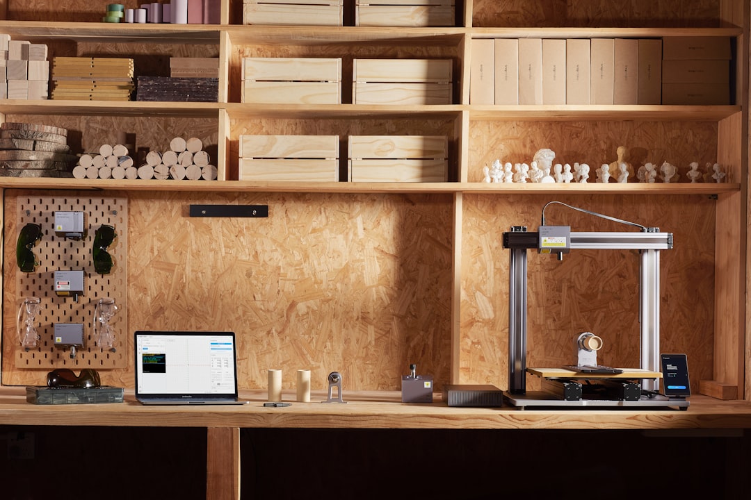 wood printing settings - filament spool closeup