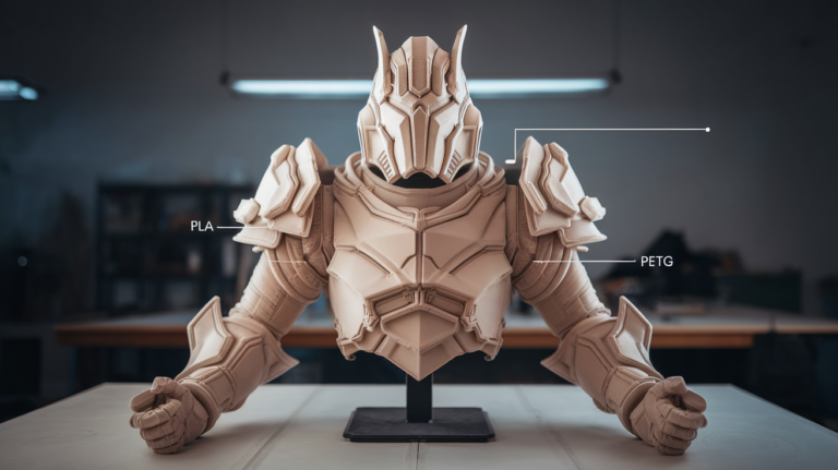 Cosplay Armor PLA vs PETG: Which Holds Up Through a Full Convention Day