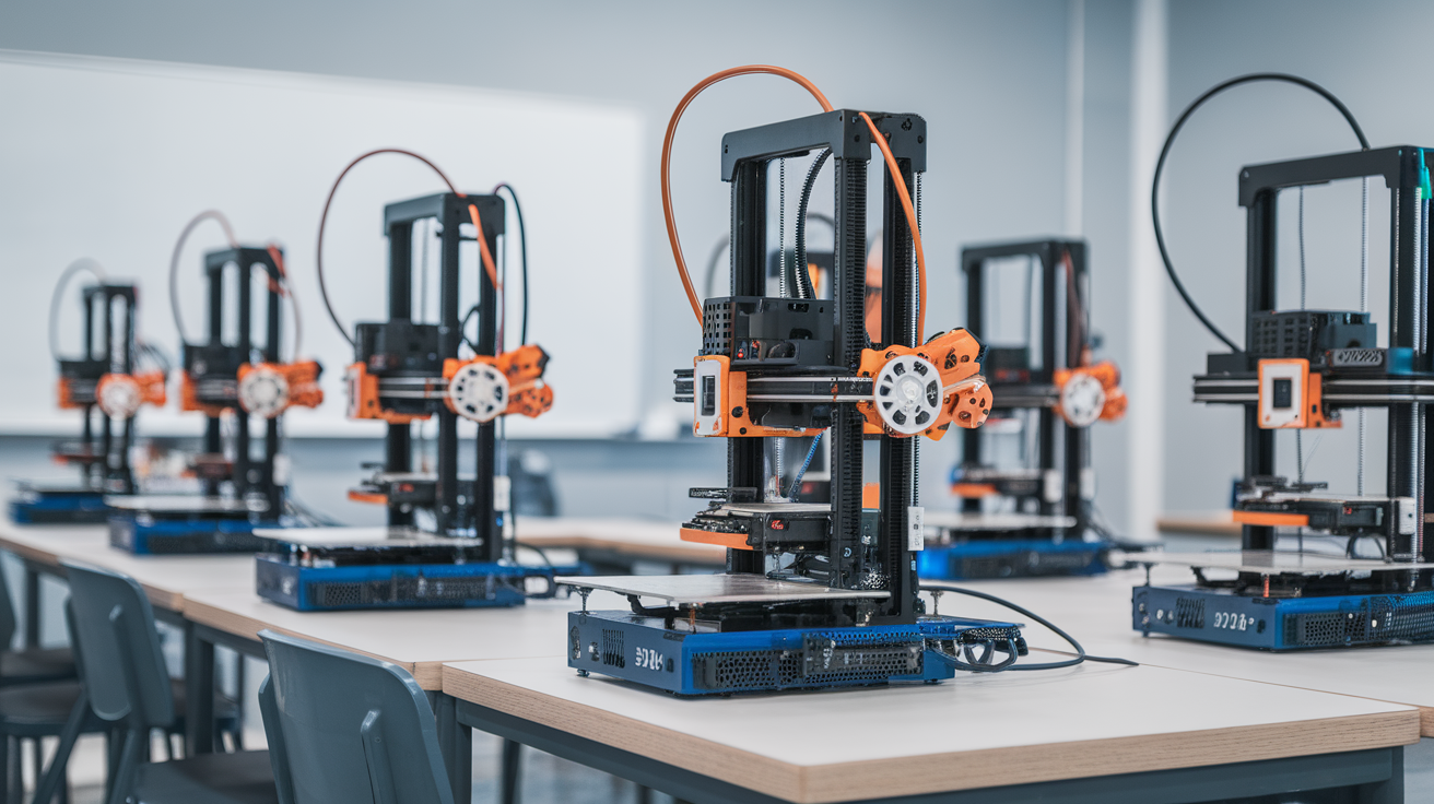 3d printer fleet classroom 5 printer management budget school - hardware detail