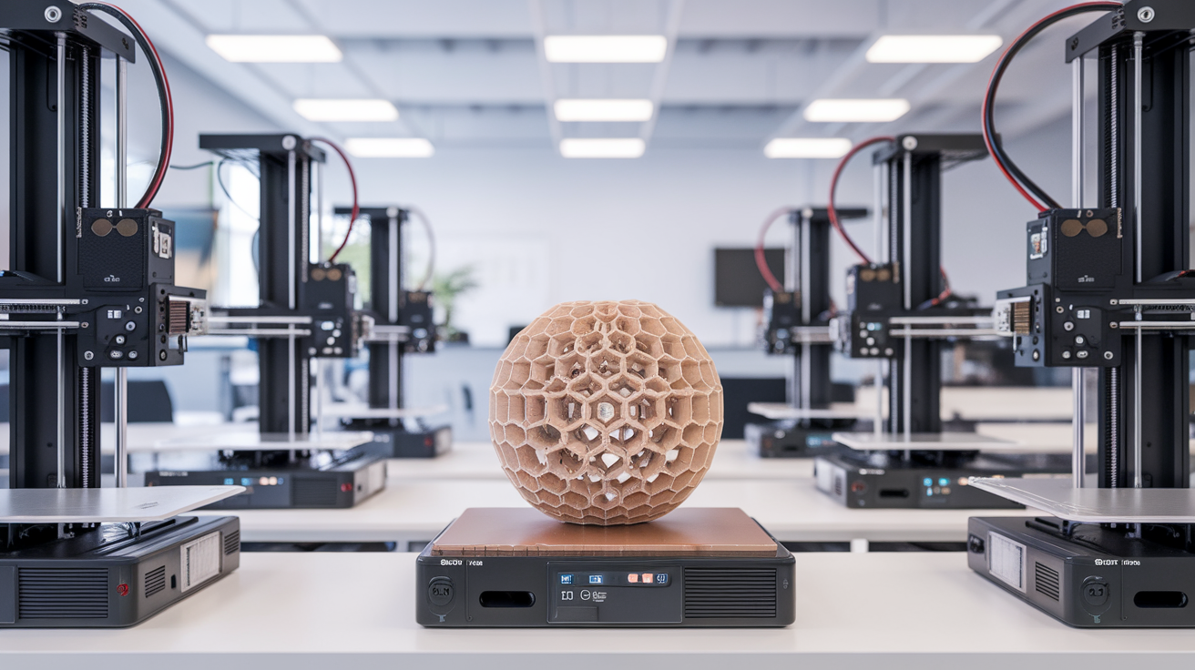 3d printer fleet classroom 5 printer management budget school - finished print closeup