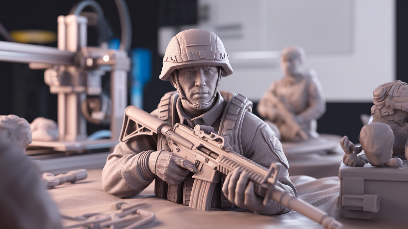 3d printer for miniatures buyer guide tabletop wargaming detail bed size - finished print closeup