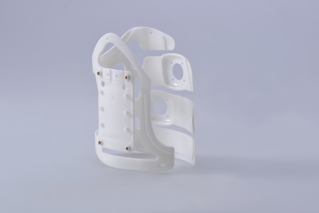 3d printing cosplay armor modular pauldron gauntlet snap fit - filament spool closeup