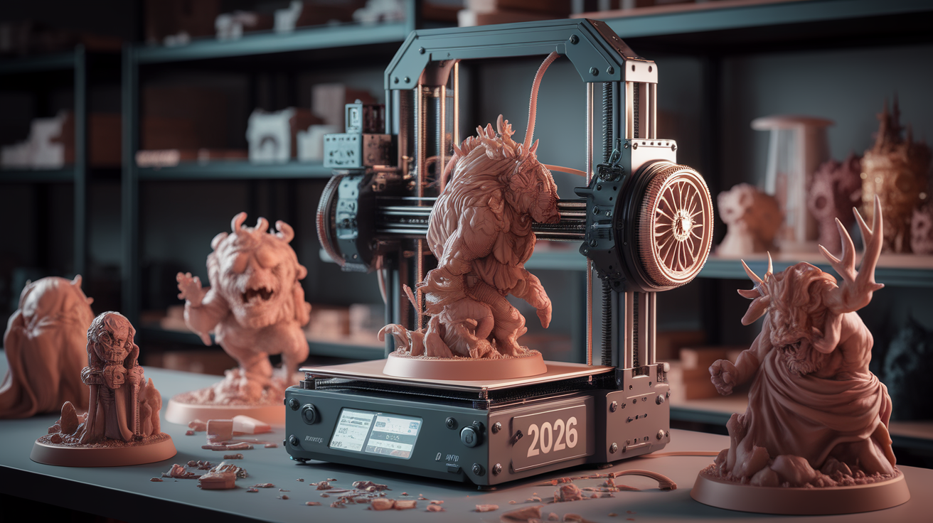 best fdm 3d printer for d and d miniatures detail 0.2mm nozzle 2026 - hardware detail