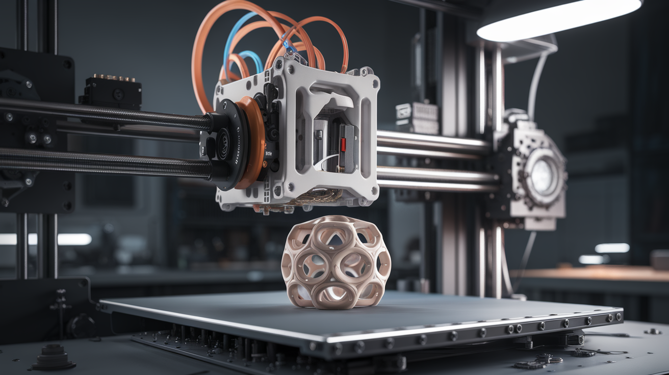 bowden extruder retraction calibration test print - hardware detail