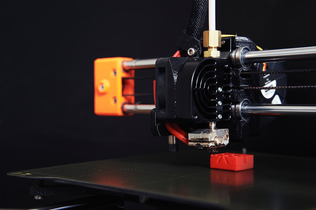 high temp 3d printer filament nozzle - filament spool closeup