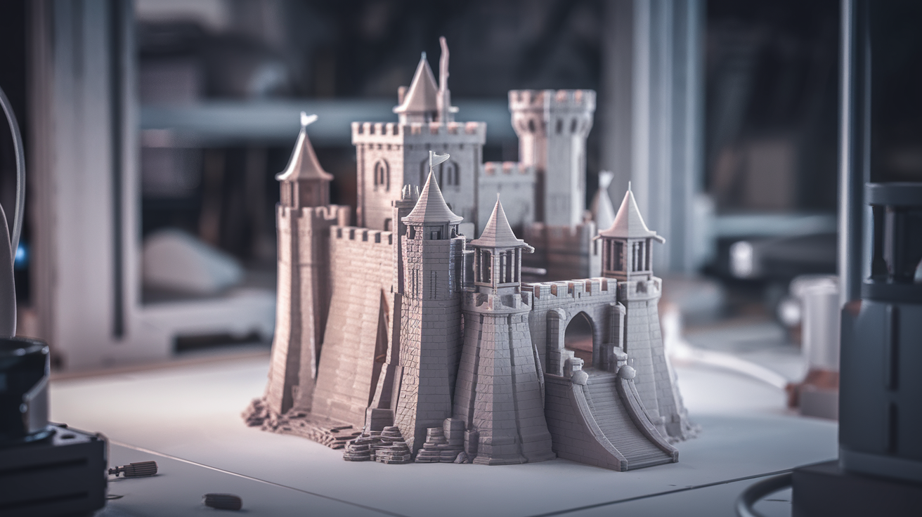 high temperature filament annealing dimensional accuracy - finished print closeup