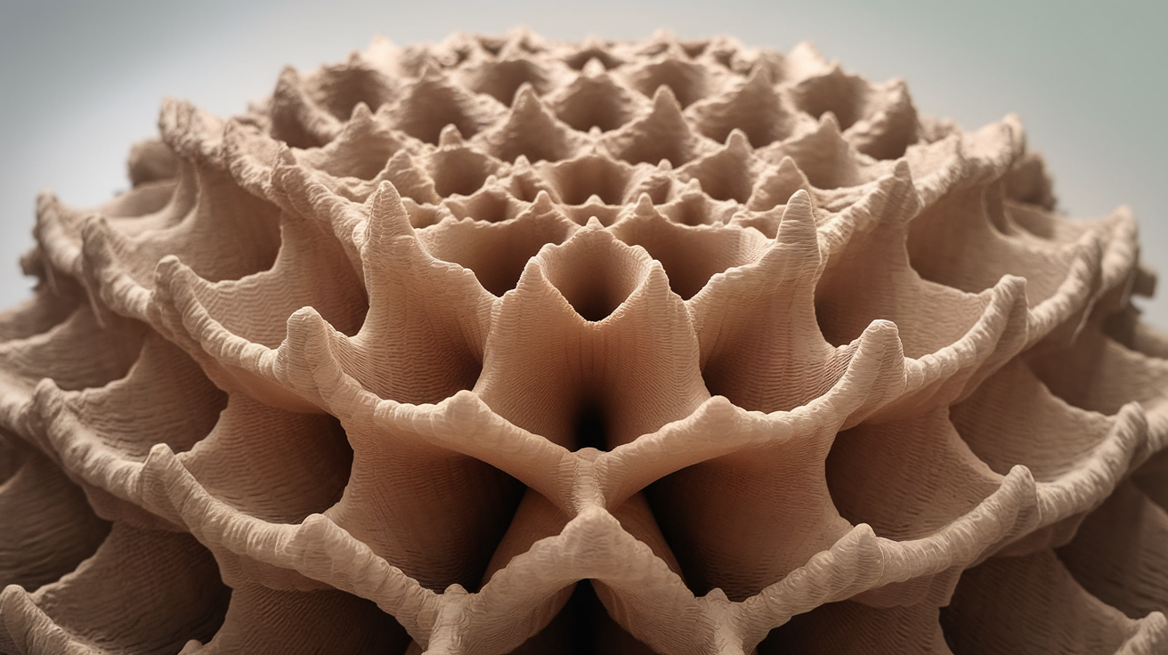 high temperature filament marketing hype when really need PEEK PEI - finished print closeup