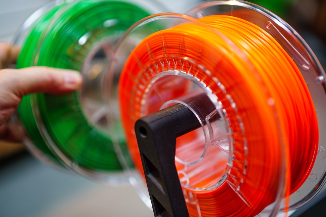 pla filament silk matte color accuracy comparison - filament spool closeup