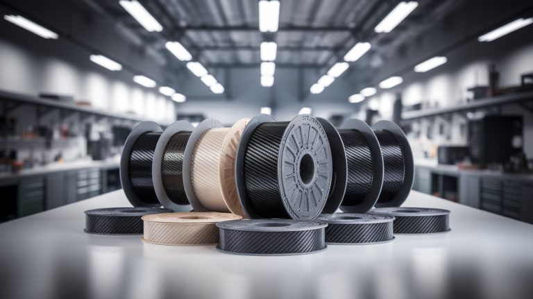 Carbon Fiber Filament Comparison 2026: CF-PLA vs CF-PETG vs CF-Nylon Strength and Z Adhesion